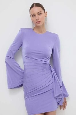 Zdjęcie produktu Silvian Heach sukienka kolor fioletowy mini dopasowana
