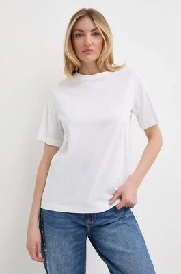 Zdjęcie produktu Silvian Heach t-shirt bawełniany damski kolor biały