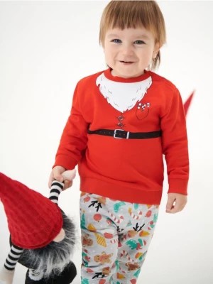Zdjęcie produktu Sinsay - Bluza świąteczna - czerwony