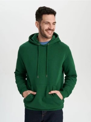 Zdjęcie produktu Sinsay - Bluza z kapturem - zielony