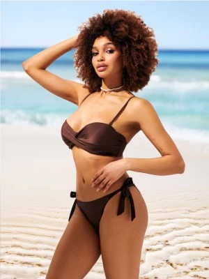 Zdjęcie produktu Sinsay - Góra od bikini - brązowy