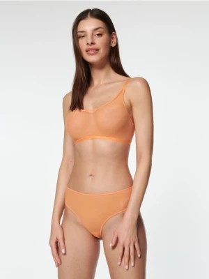 Zdjęcie produktu Sinsay - Komplet: top i majtki - pomarańczowy