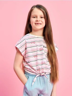 Zdjęcie produktu Sinsay - Koszulka Barbie - kremowy