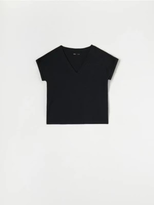 Zdjęcie produktu Sinsay - Koszulka bawełniana - czarny