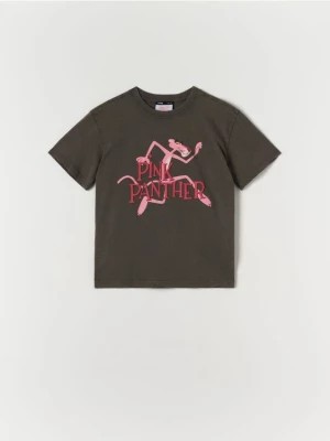 Zdjęcie produktu Sinsay - Koszulka Różowa Pantera - szary