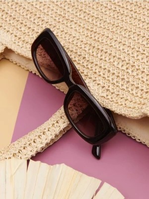 Zdjęcie produktu Sinsay - Okulary przeciwsłoneczne - brązowy