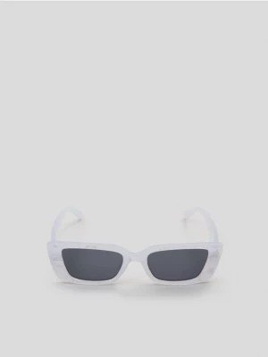 Zdjęcie produktu Sinsay - Okulary przeciwsłoneczne - kremowy