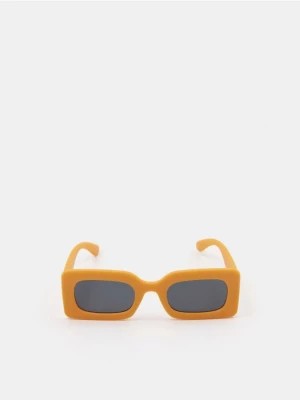 Zdjęcie produktu Sinsay - Okulary przeciwsłoneczne - pomarańczowy