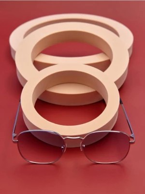 Zdjęcie produktu Sinsay - Okulary przeciwsłoneczne - srebrny