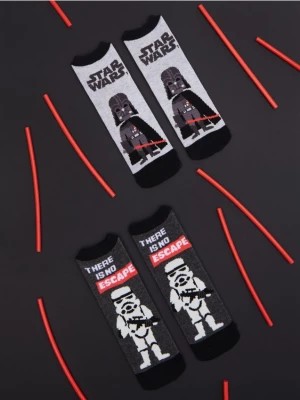 Zdjęcie produktu Sinsay - Skarpetki Star Wars 2 pack - szary