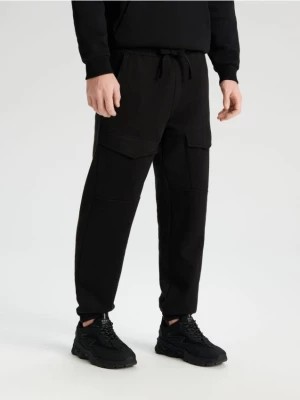 Zdjęcie produktu Sinsay - Spodnie comfort jogger - czarny