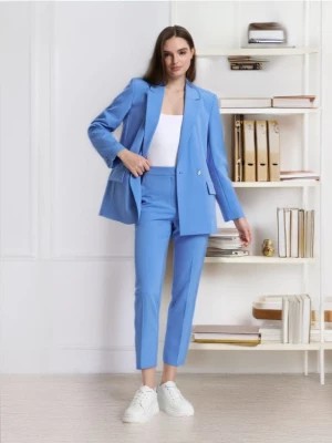 Zdjęcie produktu Sinsay - Spodnie cygaretki - niebieski