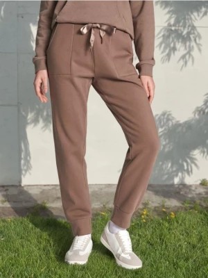Zdjęcie produktu Sinsay - Spodnie dresowe - brązowy