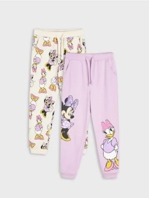 Zdjęcie produktu Sinsay - Spodnie dresowe Disney 2 pack - fioletowy