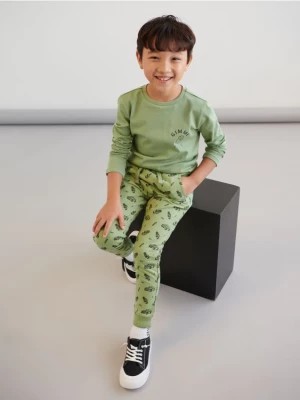 Zdjęcie produktu Sinsay - Spodnie dresowe jogger 2 pack - zielony