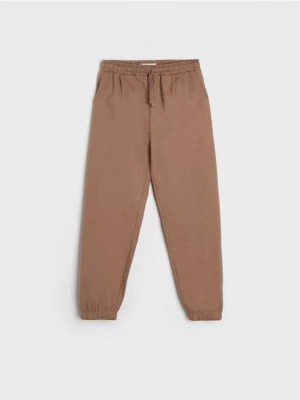 Zdjęcie produktu Sinsay - Spodnie dresowe jogger - brązowy