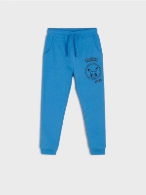 Zdjęcie produktu Sinsay - Spodnie dresowe jogger Pokémon - niebieski
