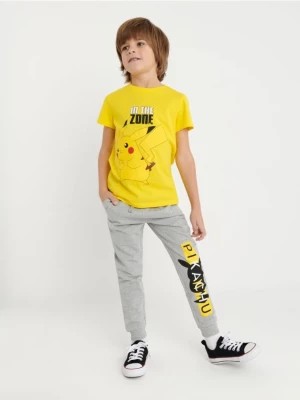 Zdjęcie produktu Sinsay - Spodnie dresowe jogger Pokémon - szary