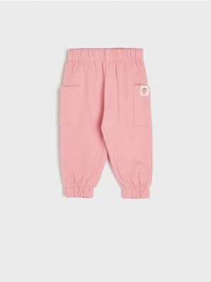 Zdjęcie produktu Sinsay - Spodnie dresowe jogger - różowy