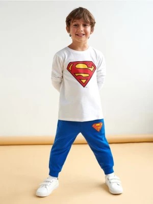 Zdjęcie produktu Sinsay - Spodnie dresowe jogger Superman - niebieski