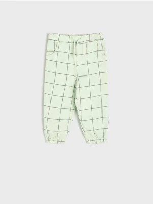 Zdjęcie produktu Sinsay - Spodnie dresowe jogger - zielony
