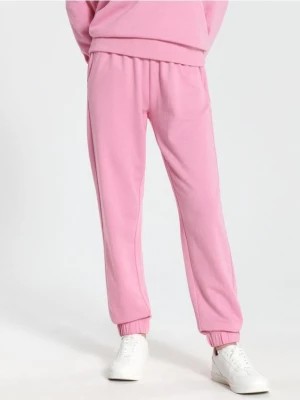Zdjęcie produktu Sinsay - Spodnie dresowe - różowy