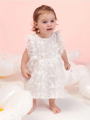 Zdjęcie produktu Sinsay - Sukienka koronkowa - biały