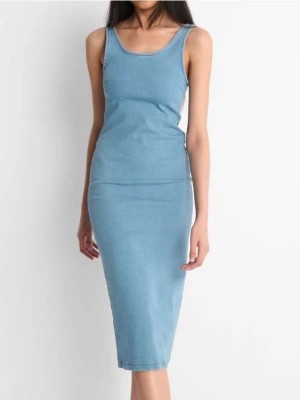 Zdjęcie produktu Sinsay - Sukienka midi - niebieski