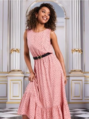 Zdjęcie produktu Sinsay - Sukienka midi - różowy