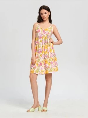 Zdjęcie produktu Sinsay - Sukienka mini na ramiączkach - różowy