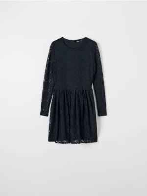 Zdjęcie produktu Sinsay - Sukienka z koronką - czarny