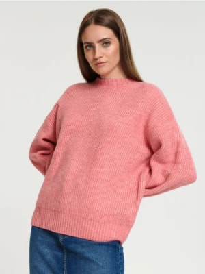 Zdjęcie produktu Sinsay - Sweter w prążki - różowy