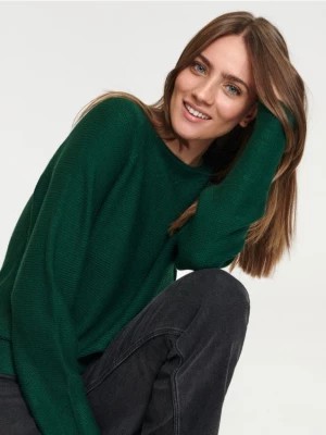 Zdjęcie produktu Sinsay - Sweter w prążki - zielony
