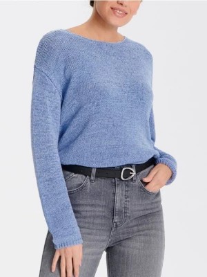 Zdjęcie produktu Sinsay - Sweter z miękkiej dzianiny - niebieski