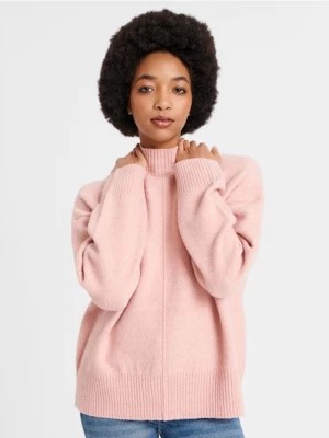 Zdjęcie produktu Sinsay - Sweter ze stójką - różowy