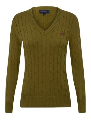 Zdjęcie produktu SIR RAYMOND TAILOR Sweter "Frenze" w kolorze khaki rozmiar: M