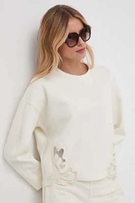 Zdjęcie produktu Sisley bluza damska kolor beżowy gładka