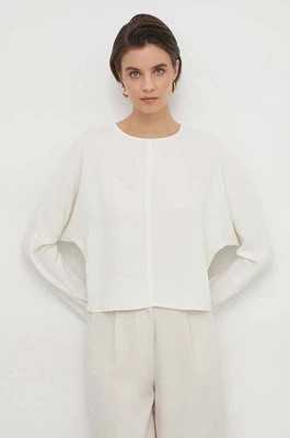 Zdjęcie produktu Sisley bluzka damska kolor beżowy gładka