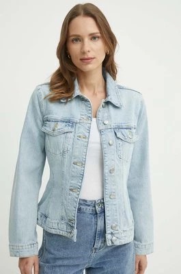 Zdjęcie produktu Sisley kurtka jeansowa damska kolor niebieski przejściowa