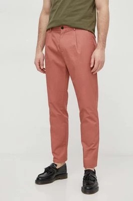 Zdjęcie produktu Sisley spodnie bawełniane kolor różowy proste