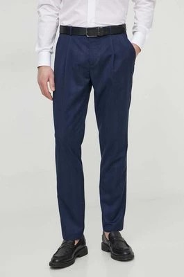 Zdjęcie produktu Sisley spodnie męskie kolor granatowy proste