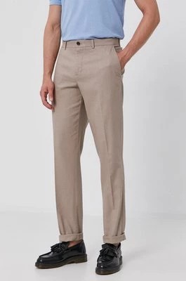Zdjęcie produktu Sisley Spodnie męskie kolor szary proste