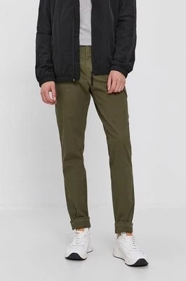 Zdjęcie produktu Sisley Spodnie męskie kolor zielony proste