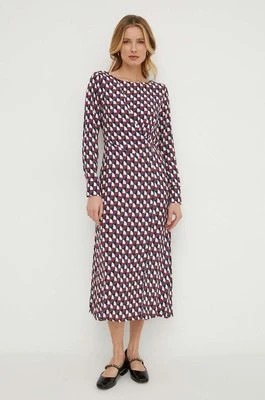 Zdjęcie produktu Sisley sukienka midi rozkloszowana