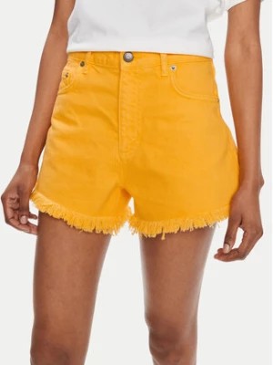 Zdjęcie produktu Sisley Szorty jeansowe 4QVSL9014 Żółty Regular Fit