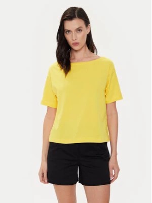 Zdjęcie produktu Sisley T-Shirt 3096L400N Żółty Relaxed Fit