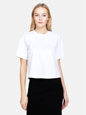 Zdjęcie produktu Sisley T-Shirt 3OQ6L104Q Biały Regular Fit
