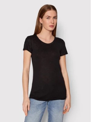 Zdjęcie produktu Sisley T-Shirt 3TNHL11A2 Czarny Regular Fit
