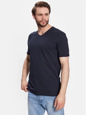 Zdjęcie produktu Sisley T-Shirt 3YR7S4001 Granatowy Regular Fit