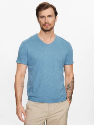 Zdjęcie produktu Sisley T-Shirt 3YR7S4001 Niebieski Regular Fit
